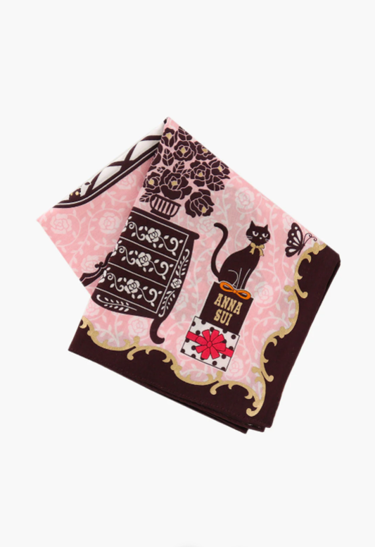 Anna Sui Anna's Room Handkerchief