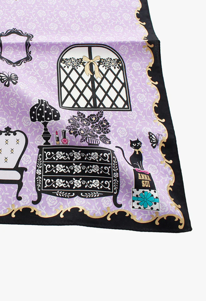 Anna Sui Anna's Room Handkerchief