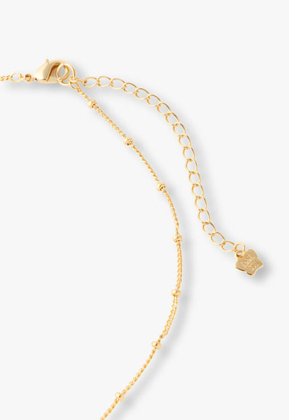 Anna Sui Fairytale Mushroom Necklace - Gold