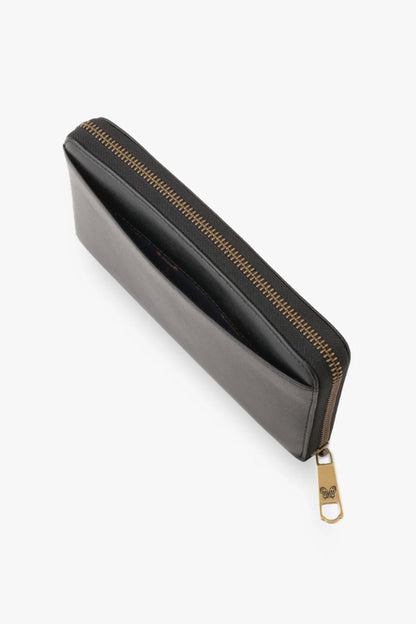 Anna Sui Black Retro Button Wallet