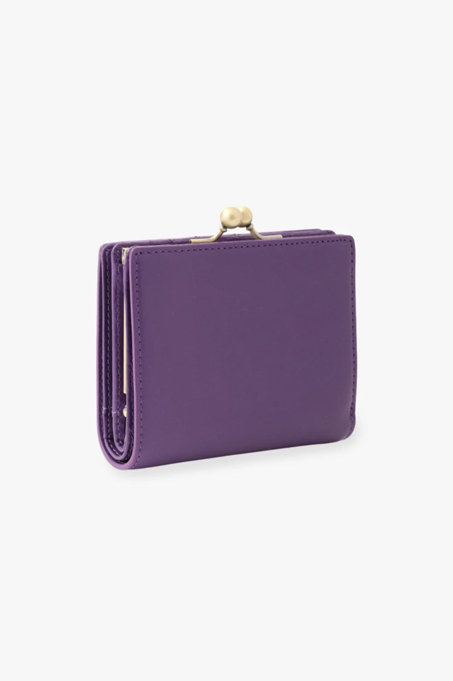 Anna Sui Purple Retro Button Small Wallet
