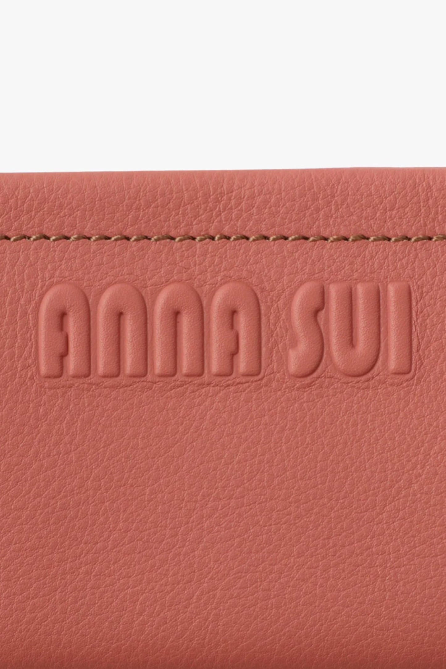Anna Sui Pink Penny Loafer Wallet