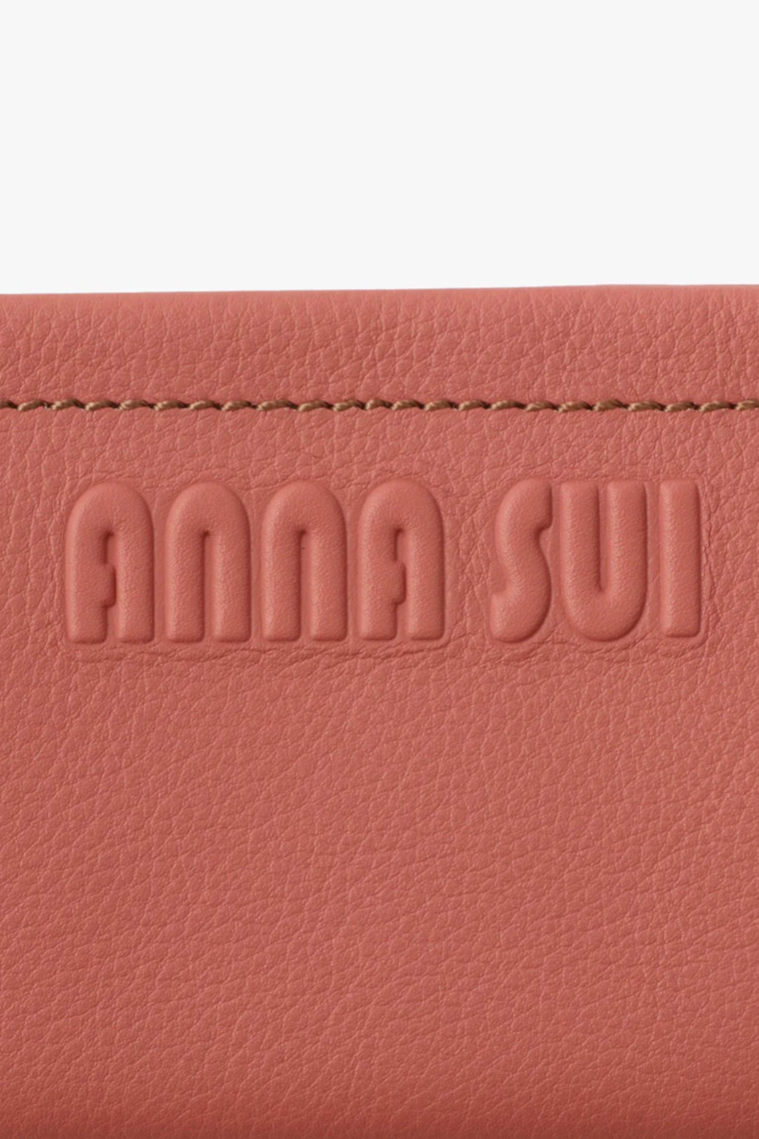 Anna Sui Pink Penny Loafer Wallet