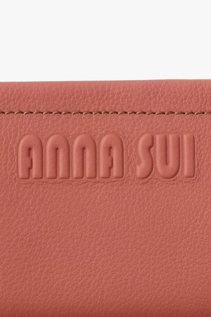 Anna Sui Pink Penny Loafer Wallet