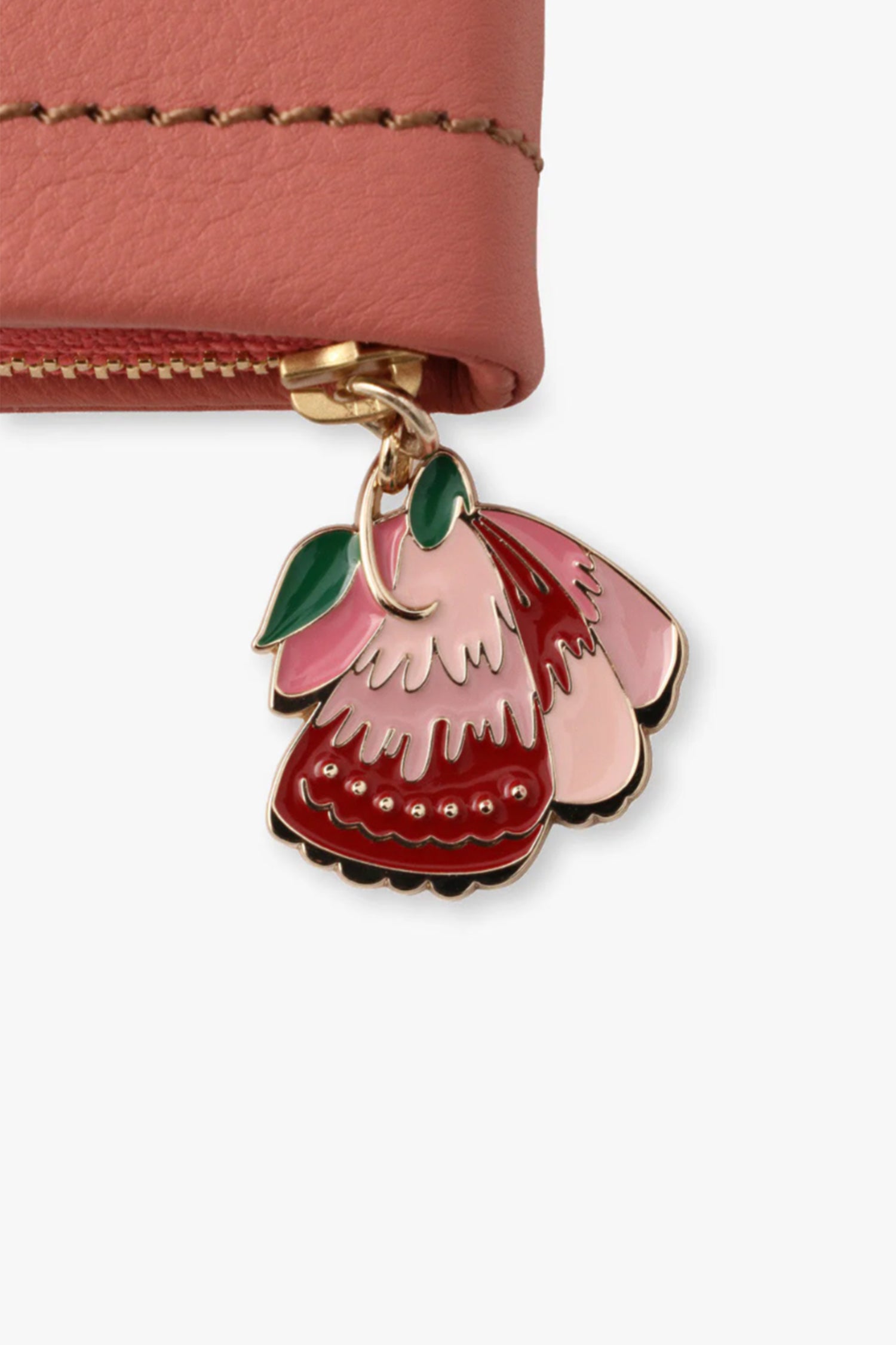 Anna Sui Pink Penny Loafer Wallet