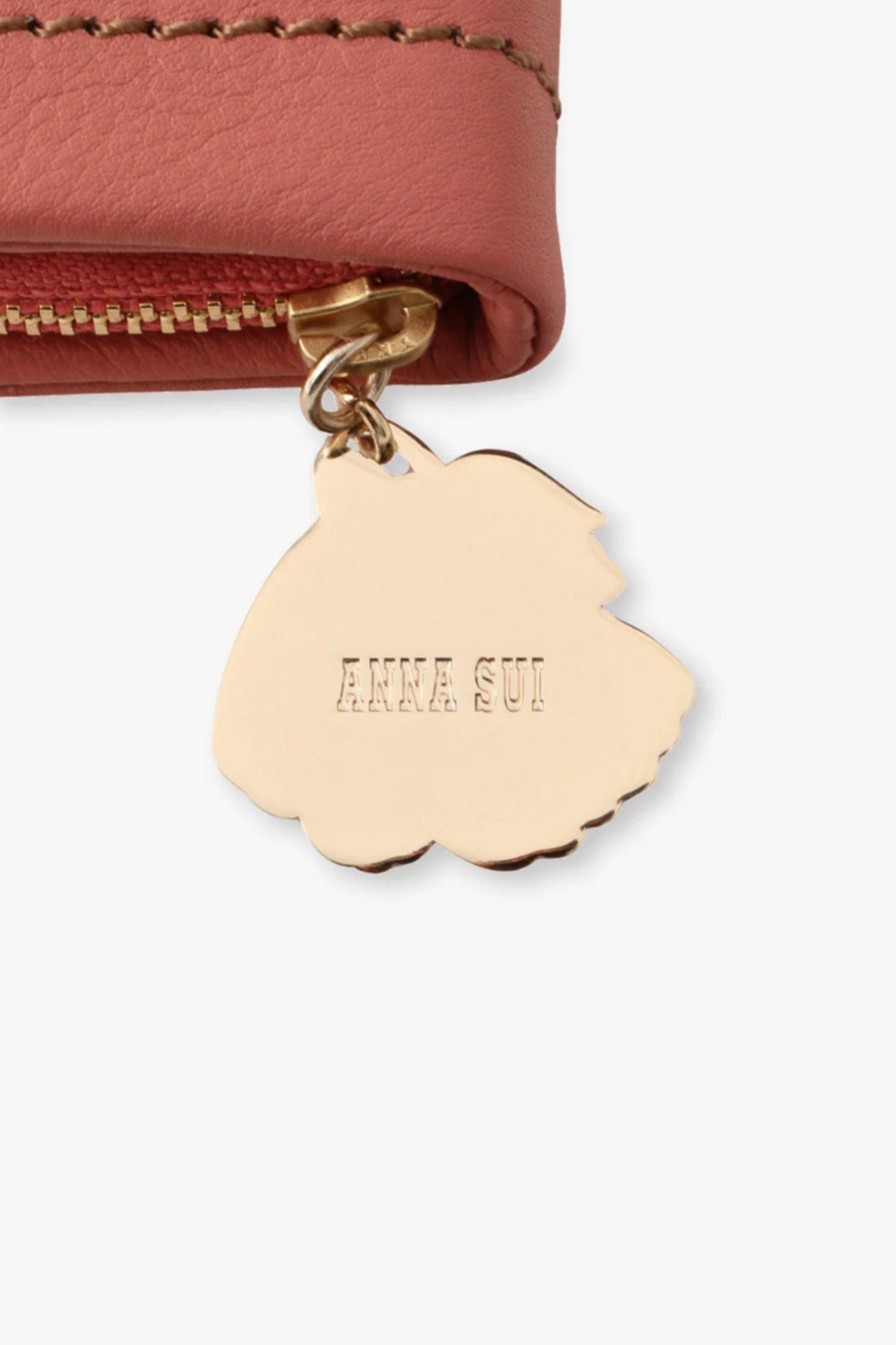 Anna Sui Pink Penny Loafer Wallet