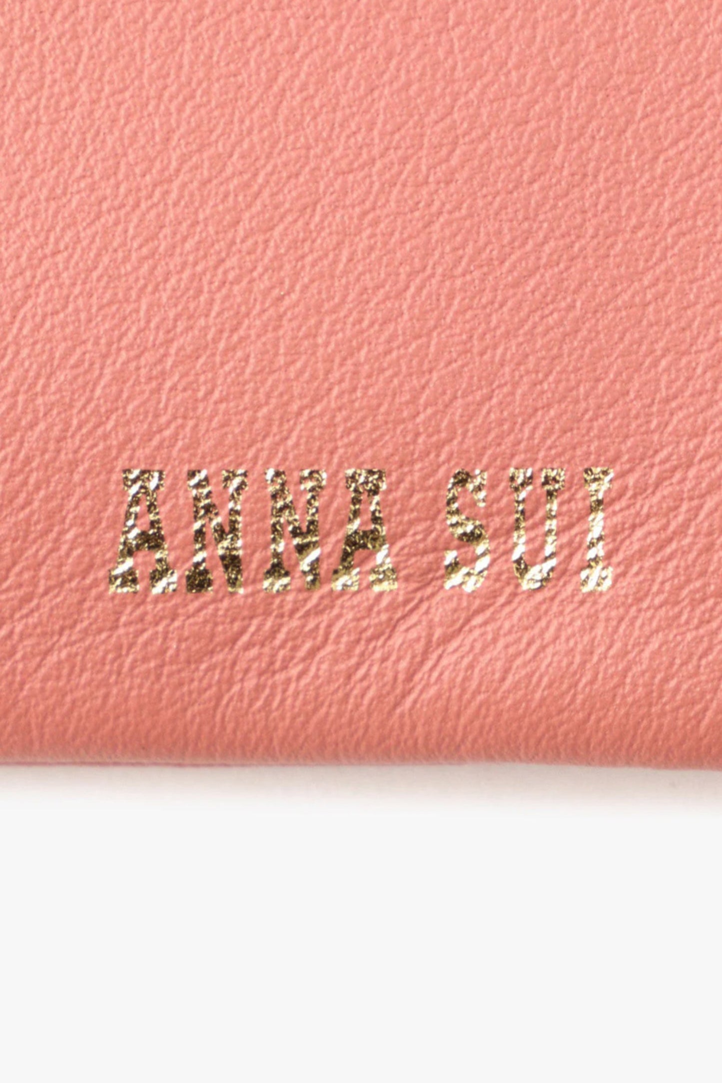 Anna Sui Pink Penny Loafer Small Wallet