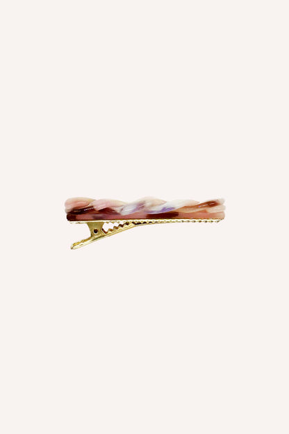 Anna Sui Twisted Gemtone Side Clamp