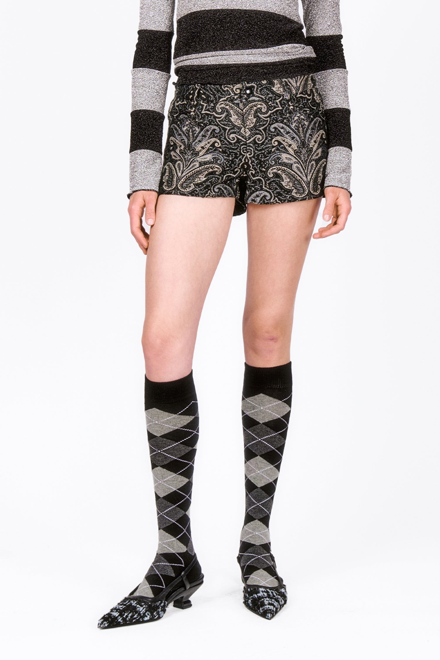 Anna Sui Tapestry Shorts