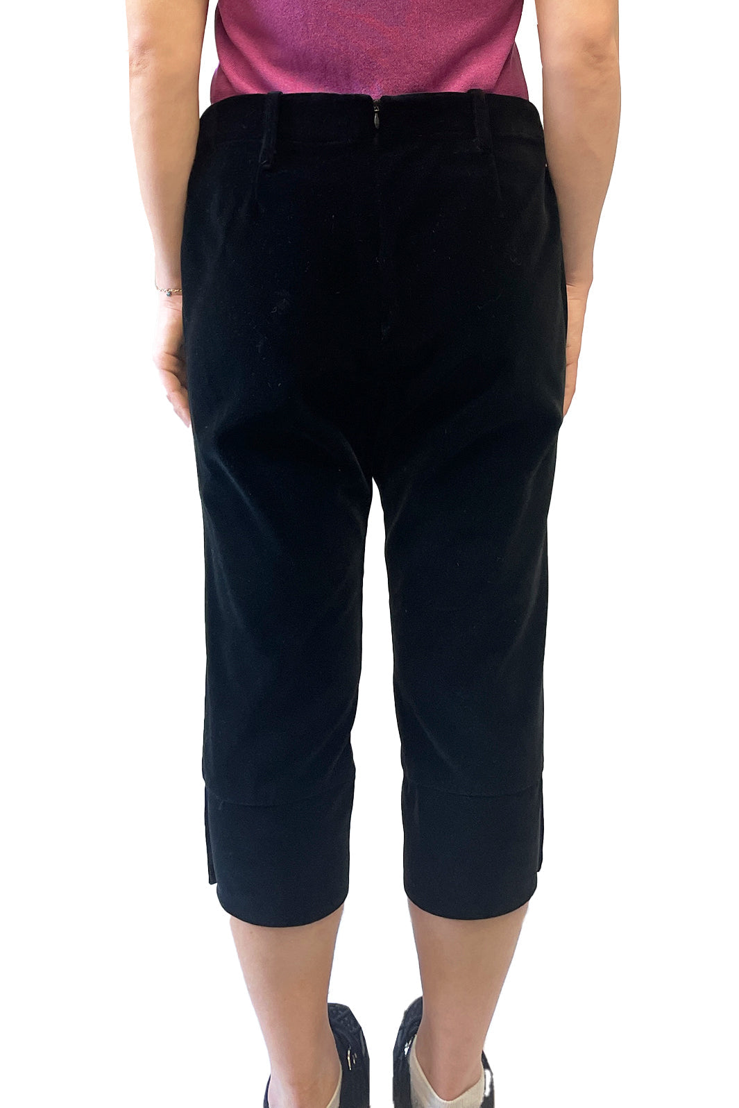 Anna Sui Vintage Anna Sui Fall 1994 Velvet Capris